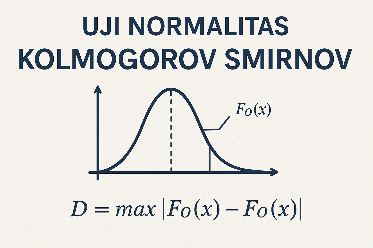 Uji Normalitas Kolmogorov Smirnov Pengertian Rumus & Cara Baca