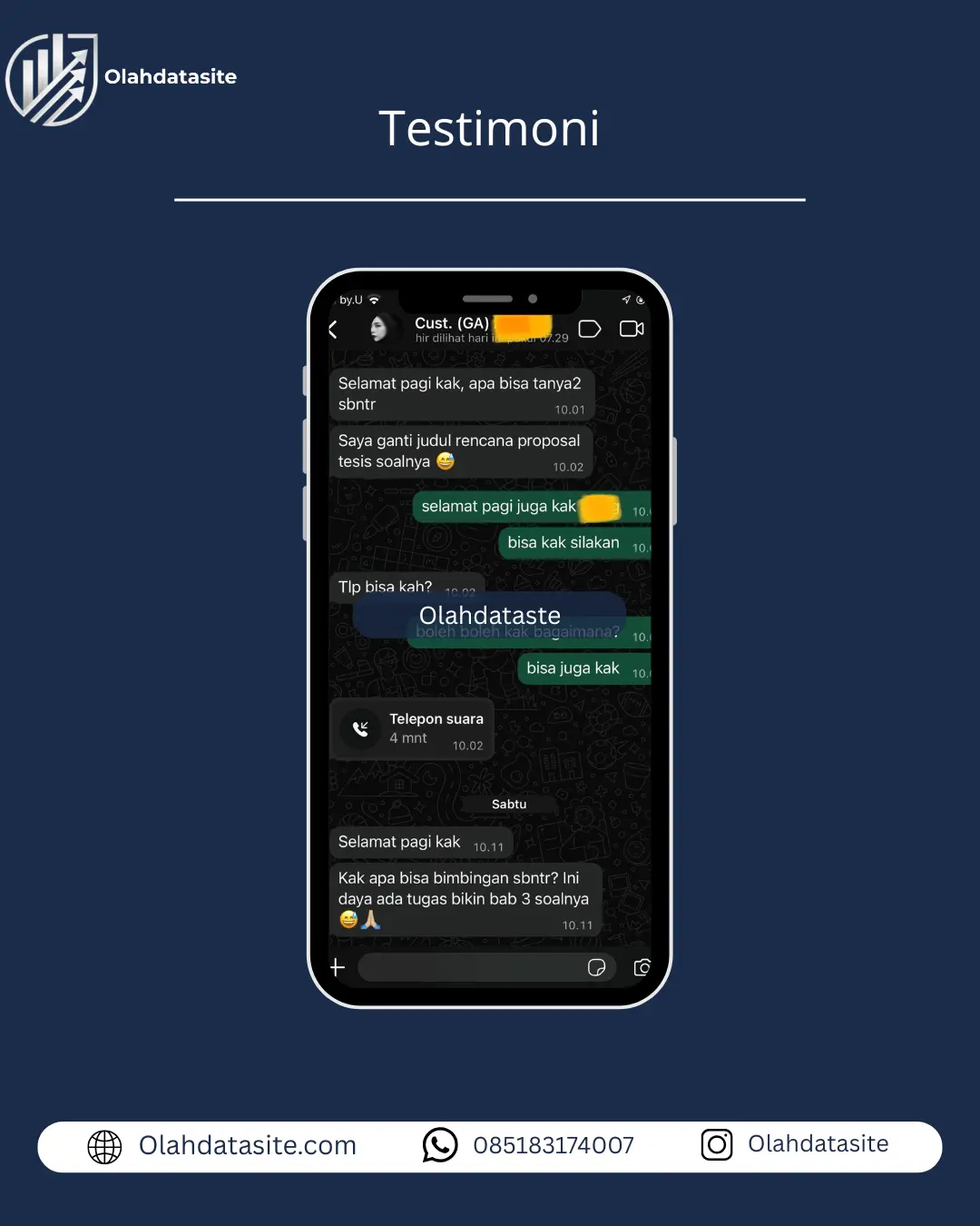 jasa olah data tesis